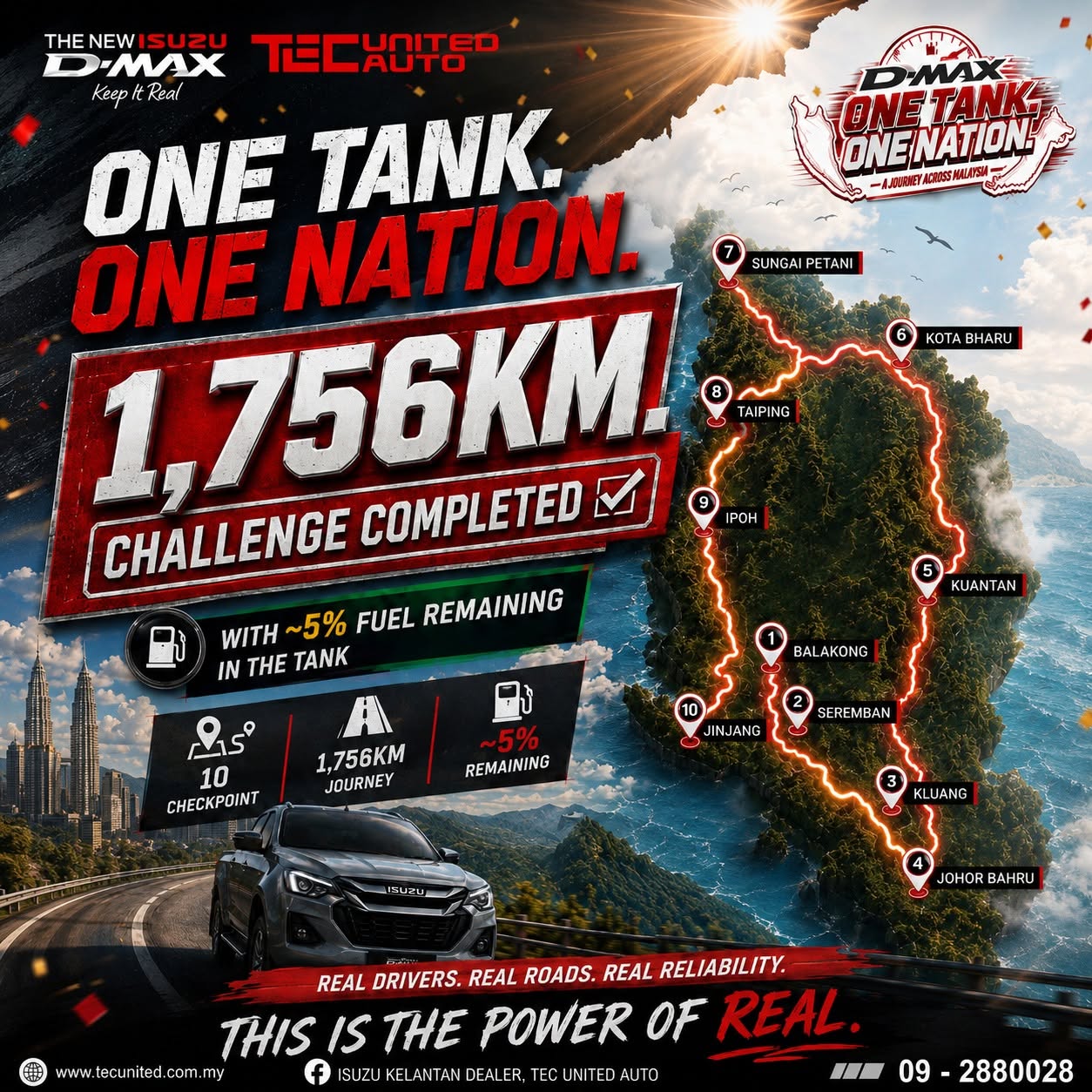 🇲🇾 ONE TANK. ONE NATION 🇲🇾