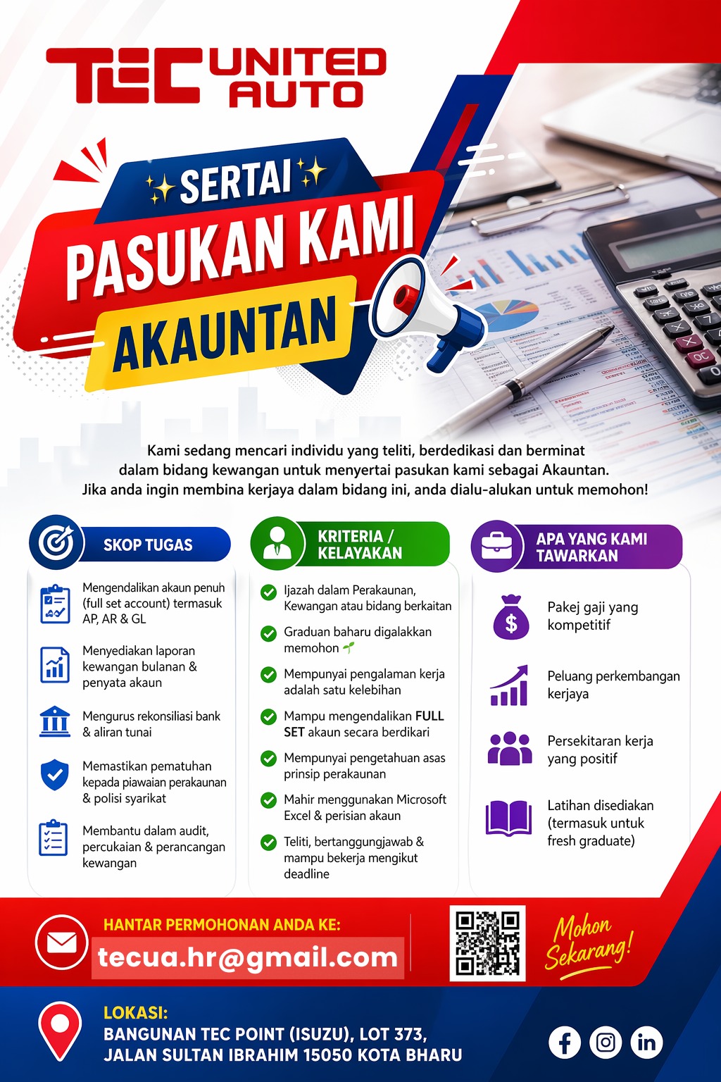 SERTAI PASUKAN KAMI – AKAUNTAN
